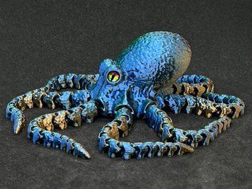 Рухлива антистрес-іграшка Восьминіг OCTO-01 фото