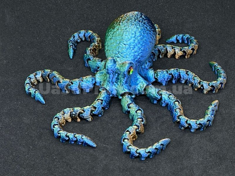 Подвижная антистресс-игрушка Осьминог OCTO-01 фото