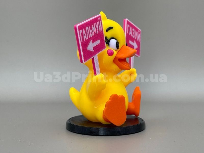 Добрая уточка &laquo;Газуй-Гальмуй&raquo; на панель авто (игрушка в машину) DUCKGAZ-001 фото