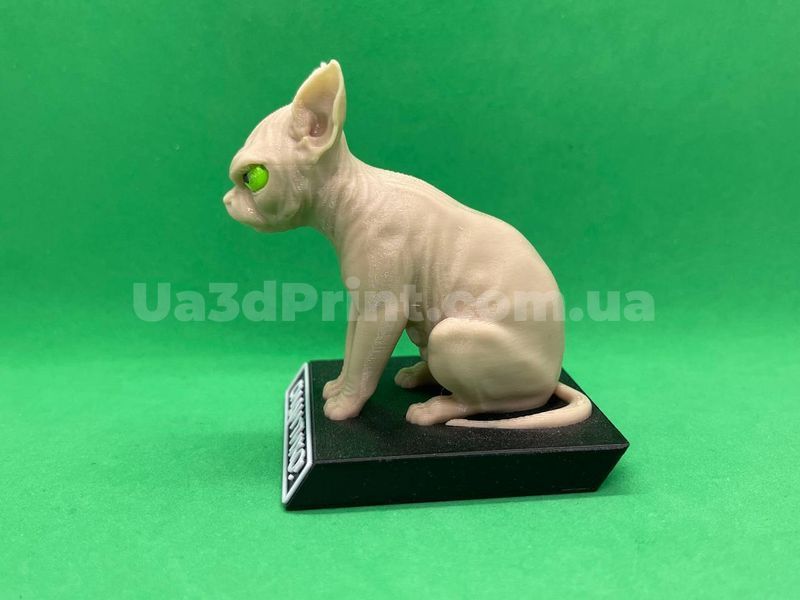 Злой Кот Сфинкс &laquo;Сиди тихо&raquo; на подставке на панель авто SPHINX-001 фото