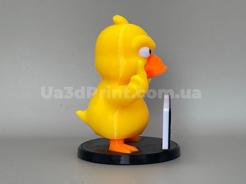 Зла качка з кастомним написом &laquo;Х*й вам, а не [назва Вашого міста]&raquo; DUCKCITY-001 фото