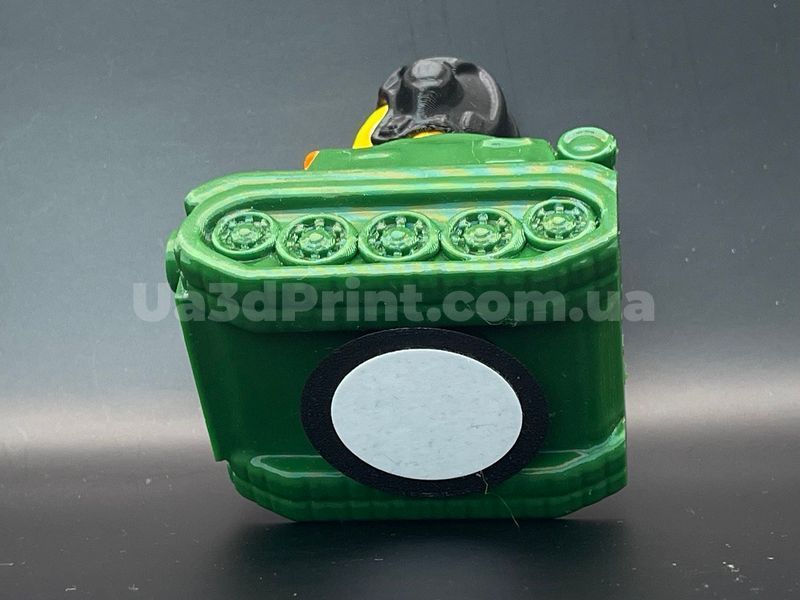 Качка в танку на панель авто з написом на вибір TANKDUCK-001 фото
